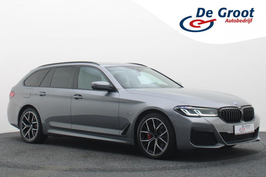 BMW 5 Serie Touring 530e M Sport Edition Leer, Soft-Close, 360° Camera, Head-Up, Stoelverwarming/ventilatie, LED, 19''