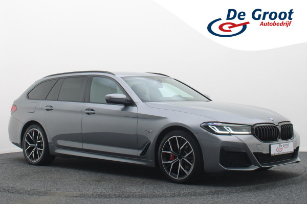 BMW 5 Serie Touring 530e M Sport Edition Leer, Soft-Close, 360° Camera, Head-Up, Stoelverwarming/ventilatie, LED, 19''