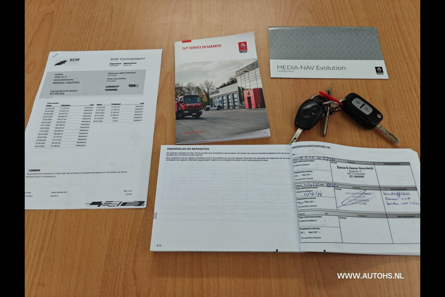 Renault Master T35 2.3 dCi 135 L2H2 Work Edition ,Apk okt. 2027, Airco , navi , camera , 1e Eig , Euro 6