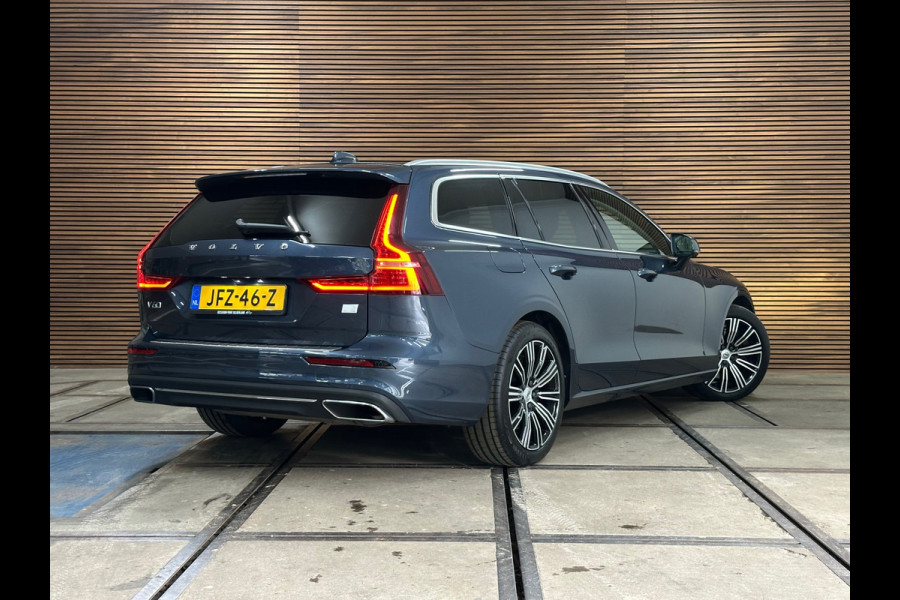 Volvo V60 2.0 T6 Recharge AWD R-Design | Elektr. trekhaak | Pano | 360° Camera |Massage | Stoelventilatie | CarPlay | Adaptive LED