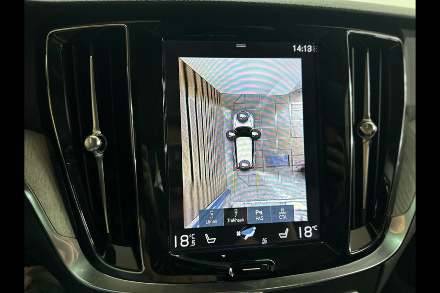 Volvo V60 2.0 T6 Recharge AWD R-Design | Elektr. trekhaak | Pano | 360° Camera |Massage | Stoelventilatie | CarPlay | Adaptive LED