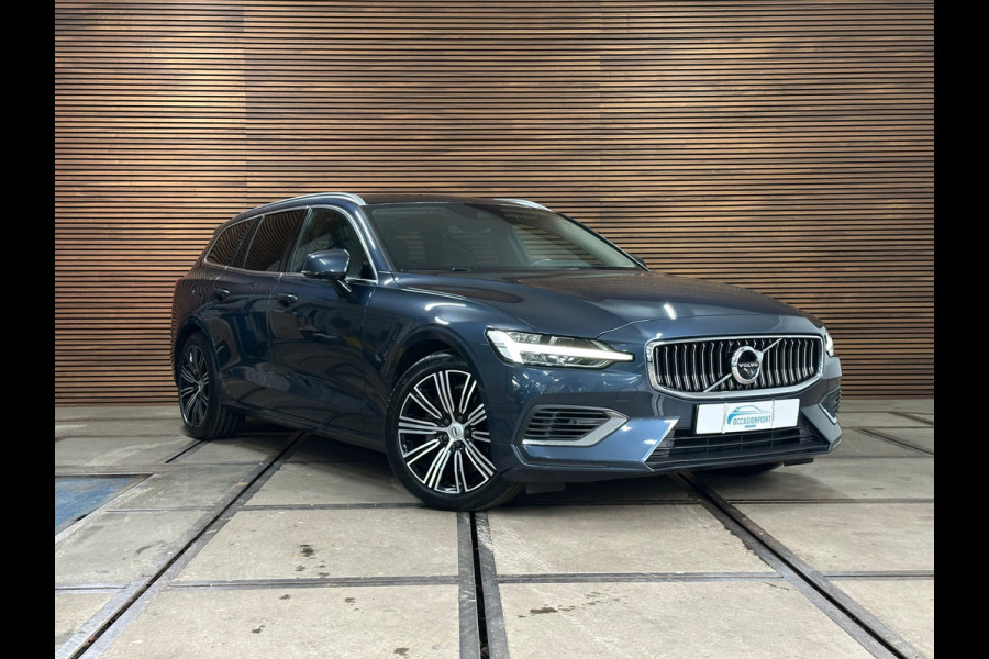 Volvo V60 2.0 T6 Recharge AWD R-Design | Elektr. trekhaak | Pano | 360° Camera |Massage | Stoelventilatie | CarPlay | Adaptive LED