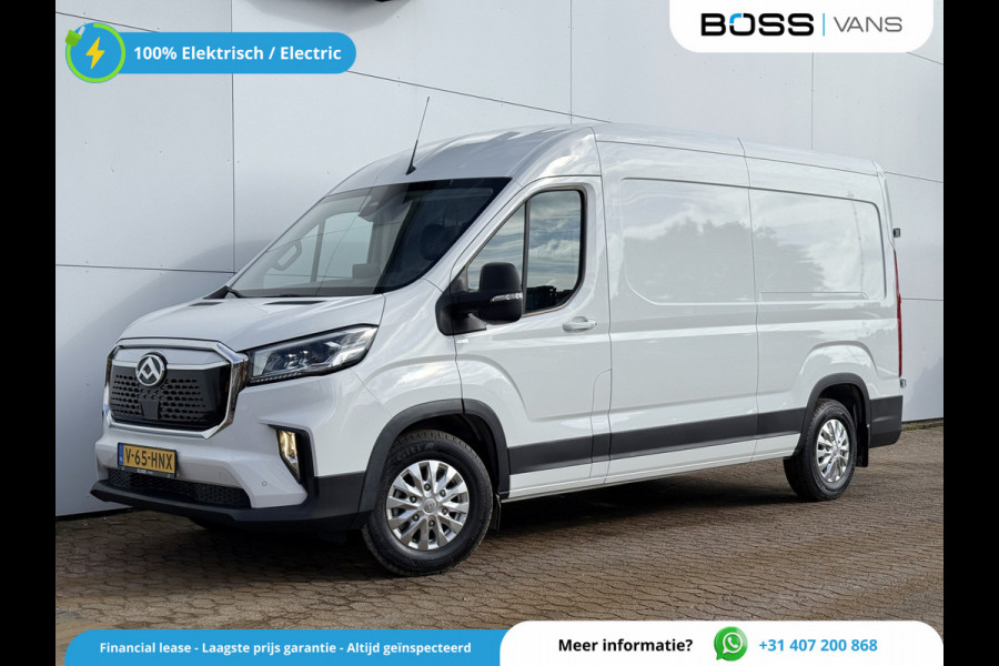 Maxus eDeliver 9 72kWh 204PK Nieuw! Elektrisch L3H2 280km WLTP ACC Stoelverwarming Snelladen Carplay LED Airco