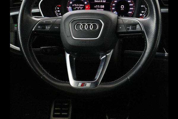Audi Q3 Sportback 35 TFSI S Edition Camera | Adaptive cruise control | Carplay | Stoelverwarming | Elektrische kofferbak | S-Line |