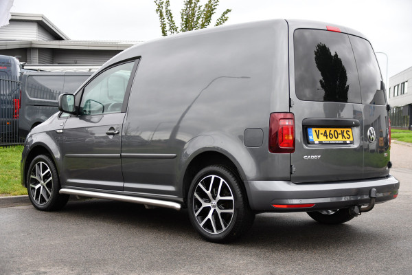 Volkswagen Caddy 2.0 TDI L1H1 BMT Highline Adaptieve Cruise, Carplay, LED, Clima, Stoelverwarming, 150pk, Automaat, Leder, Uniek!