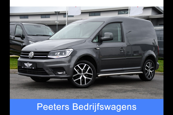 Volkswagen Caddy 2.0 TDI L1H1 BMT Highline Adaptieve Cruise, Carplay, LED, Clima, Stoelverwarming, 150pk, Automaat, Leder, Uniek!