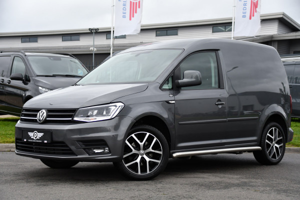 Volkswagen Caddy 2.0 TDI L1H1 BMT Highline Adaptieve Cruise, Carplay, LED, Clima, Stoelverwarming, 150pk, Automaat, Leder, Uniek!