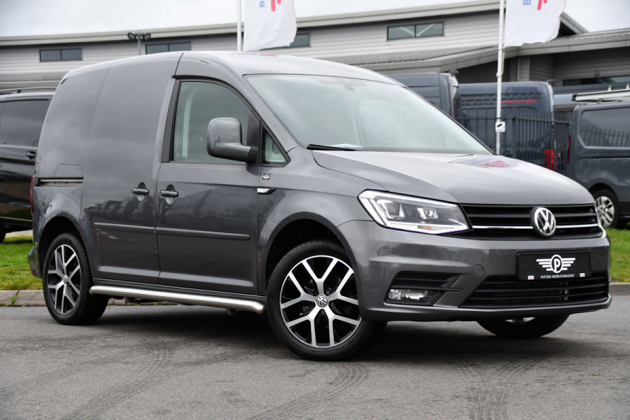 Volkswagen Caddy 2.0 TDI L1H1 BMT Highline Adaptieve Cruise, Carplay, LED, Clima, Stoelverwarming, 150pk, Automaat, Leder, Uniek!