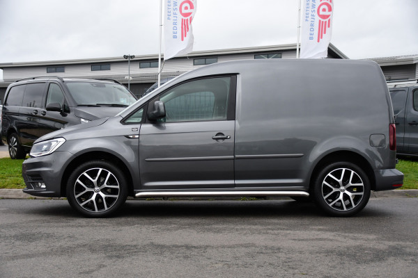 Volkswagen Caddy 2.0 TDI L1H1 BMT Highline Adaptieve Cruise, Carplay, LED, Clima, Stoelverwarming, 150pk, Automaat, Leder, Uniek!
