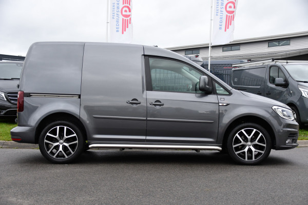 Volkswagen Caddy 2.0 TDI L1H1 BMT Highline Adaptieve Cruise, Carplay, LED, Clima, Stoelverwarming, 150pk, Automaat, Leder, Uniek!