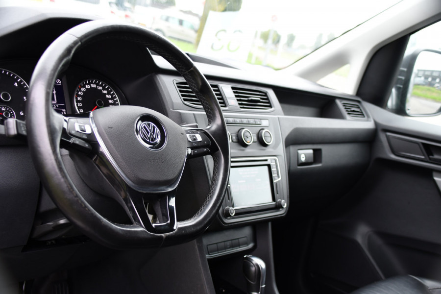 Volkswagen Caddy 2.0 TDI L1H1 BMT Highline Adaptieve Cruise, Carplay, LED, Clima, Stoelverwarming, 150pk, Automaat, Leder, Uniek!