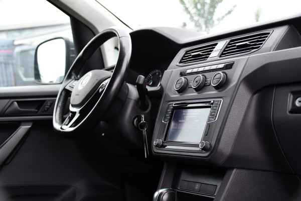 Volkswagen Caddy 2.0 TDI L1H1 BMT Highline Adaptieve Cruise, Carplay, LED, Clima, Stoelverwarming, 150pk, Automaat, Leder, Uniek!