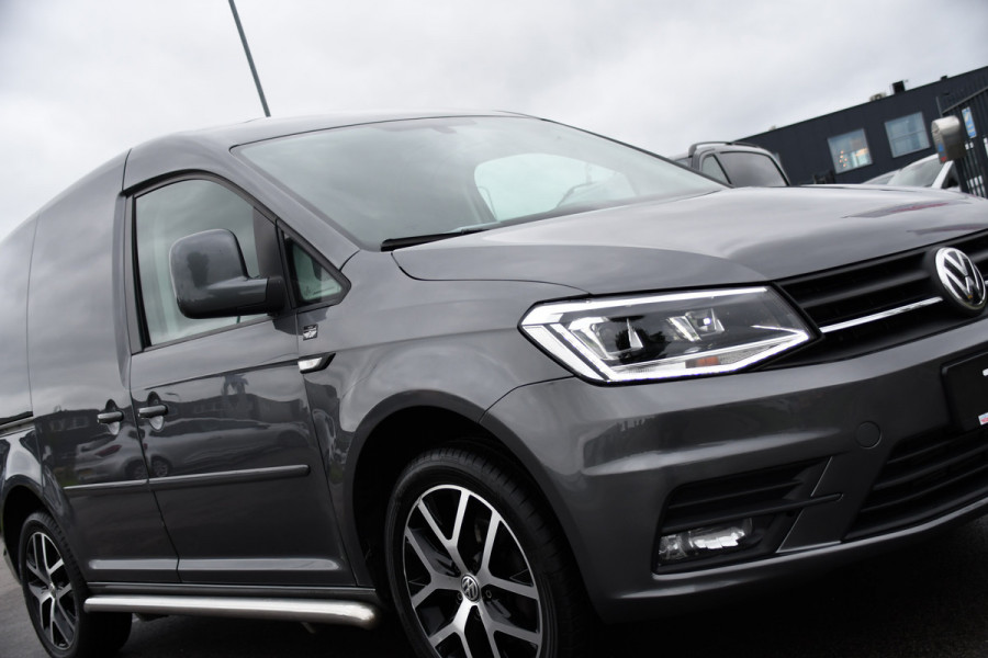 Volkswagen Caddy 2.0 TDI L1H1 BMT Highline Adaptieve Cruise, Carplay, LED, Clima, Stoelverwarming, 150pk, Automaat, Leder, Uniek!
