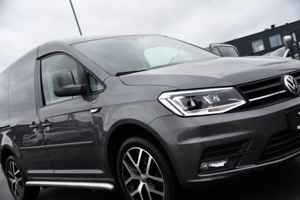 Volkswagen Caddy 2.0 TDI L1H1 BMT Highline Adaptieve Cruise, Carplay, LED, Clima, Stoelverwarming, 150pk, Automaat, Leder, Uniek!