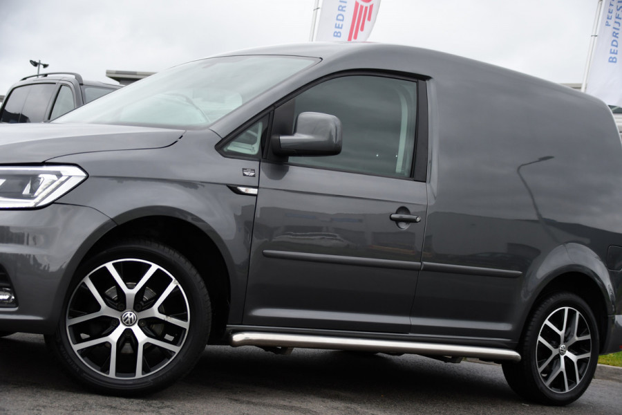 Volkswagen Caddy 2.0 TDI L1H1 BMT Highline Adaptieve Cruise, Carplay, LED, Clima, Stoelverwarming, 150pk, Automaat, Leder, Uniek!