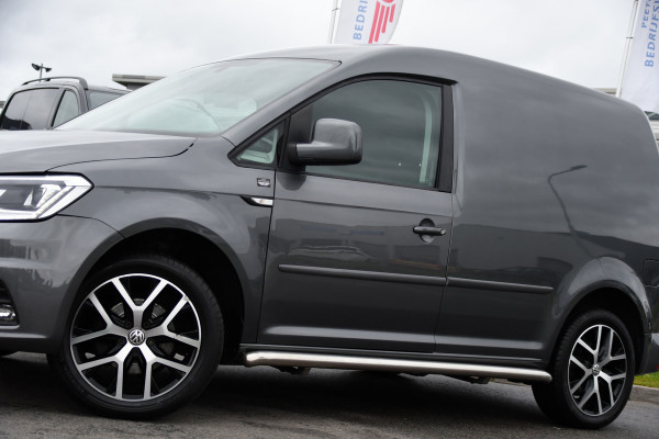 Volkswagen Caddy 2.0 TDI L1H1 BMT Highline Adaptieve Cruise, Carplay, LED, Clima, Stoelverwarming, 150pk, Automaat, Leder, Uniek!