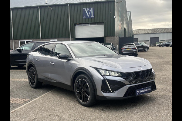 Peugeot e-408 Allure 58 kWh SOH 99% | NIEUWE AUTO | ACHTERUITRIJCAMERA | KEYLESS | STOEL + STUURVERWARMING | ADAP. CRUISE | APPLE CARPLAY | RIJKLAAR INCL. 12 MND BOVAG GARANTIE |