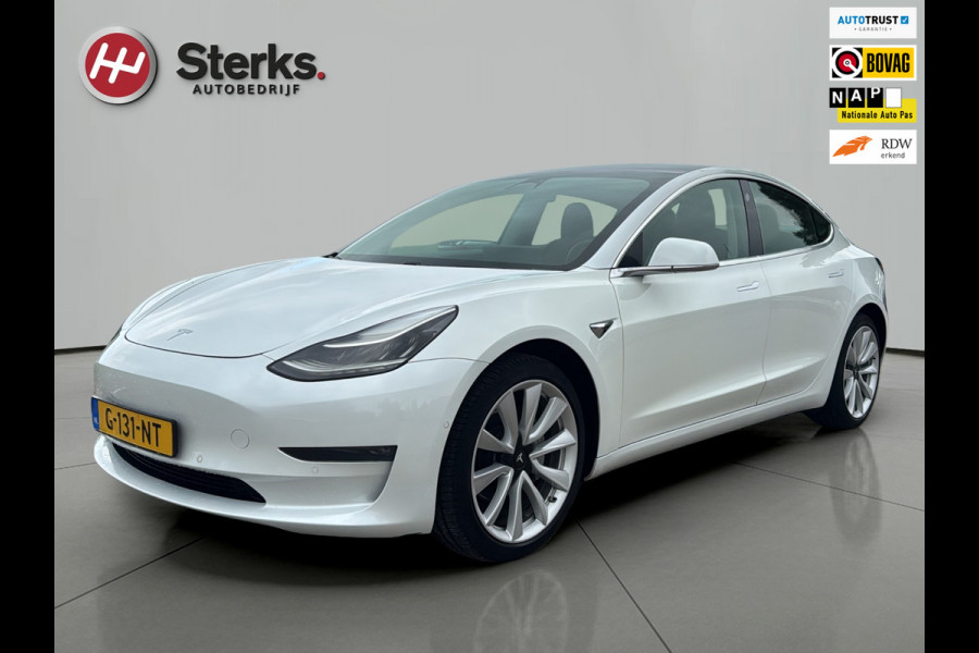 Tesla Model 3 Long Range AWD 75 kWh NIEUW ACCU PAKKET FACTUUR AANWEZIG !!!!