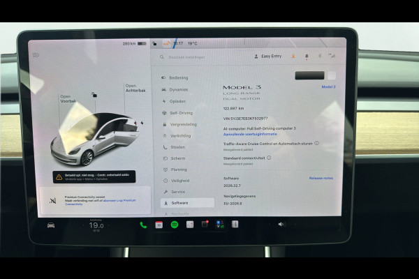 Tesla Model 3 Long Range AWD 75 kWh NIEUW ACCU PAKKET FACTUUR AANWEZIG !!!!