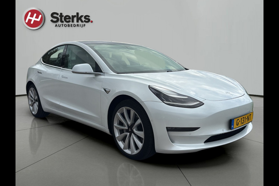Tesla Model 3 Long Range AWD 75 kWh NIEUW ACCU PAKKET FACTUUR AANWEZIG !!!!