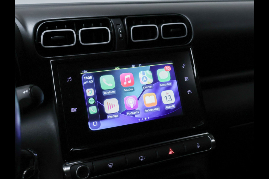 Citroën C3 Aircross 1.2 PureTech S&S Feel Sport (APPLE CARPLAY,NAVI,CLIMATE,CRUISE,GETINT,SPORTSTOELEN,LM VELGEN,NETTE STAAT)