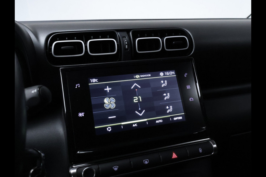 Citroën C3 Aircross 1.2 PureTech S&S Feel Sport (APPLE CARPLAY,NAVI,CLIMATE,CRUISE,GETINT,SPORTSTOELEN,LM VELGEN,NETTE STAAT)