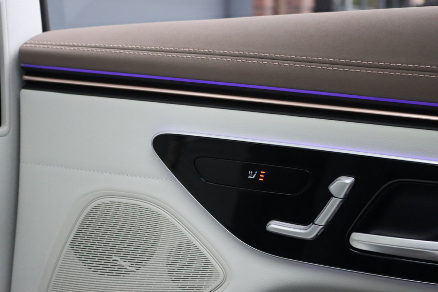 Mercedes-Benz EQS 450+ AMG Line 108 kWh | Luchtvering | Hyperscreen | Achterasbesturing | Distronic | Panoramadak | Elek. Achterstoelen | Camera | Keyless Go |
