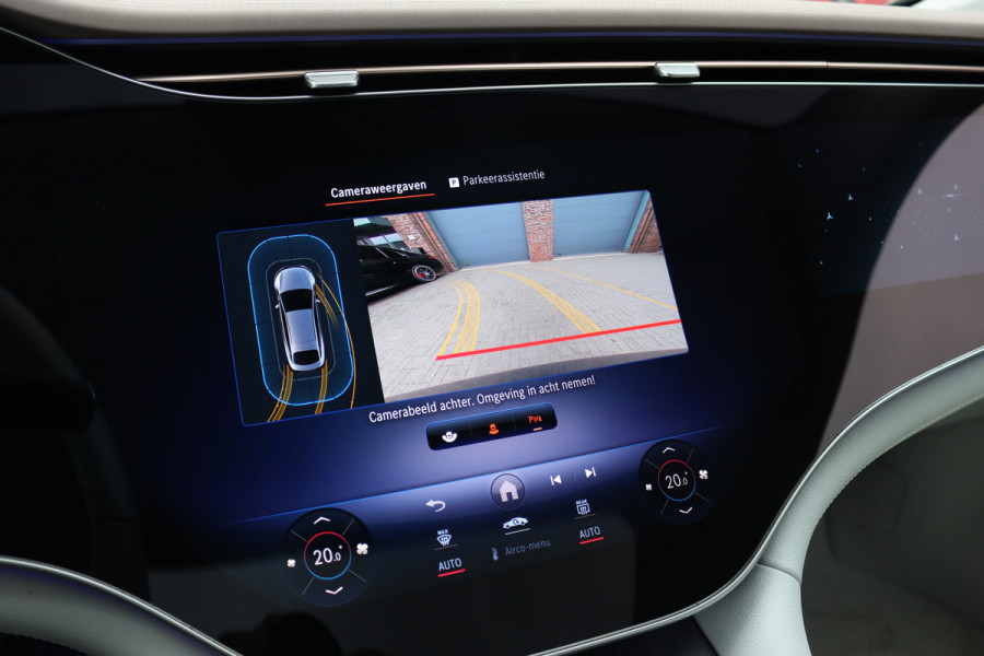 Mercedes-Benz EQS 450+ AMG Line 108 kWh | Luchtvering | Hyperscreen | Achterasbesturing | Distronic | Panoramadak | Elek. Achterstoelen | Camera | Keyless Go |