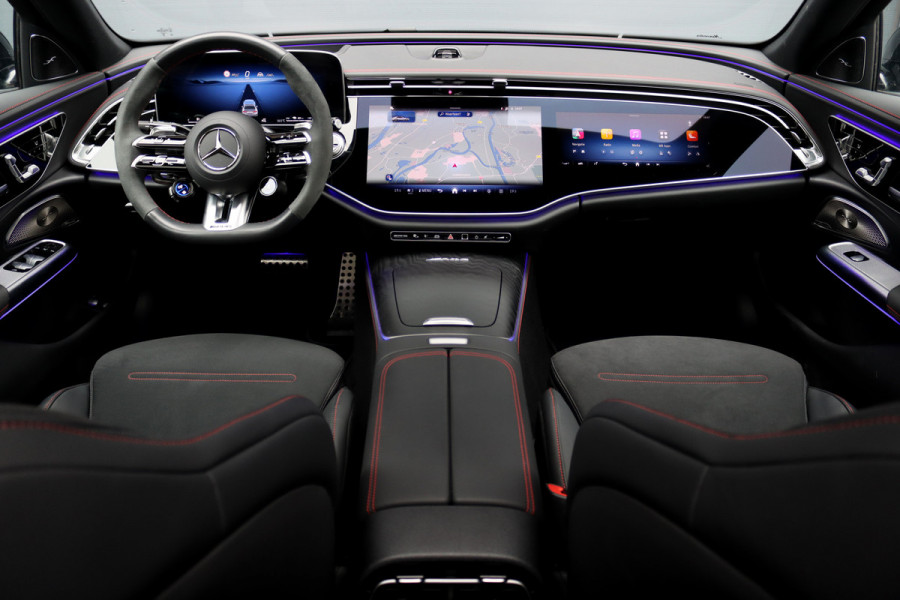 Mercedes-Benz E-Klasse AMG 53 4MATIC+ | 612pk | AMG Dynamic Plus | Achterasbesturing | Hyperscreen | Distronic+ | HUD | Burmester | Digital Light | Panoramadak | Surround Camera |