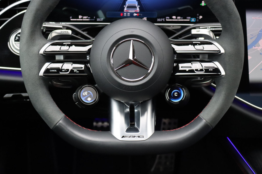 Mercedes-Benz E-Klasse AMG 53 4MATIC+ | 612pk | AMG Dynamic Plus | Achterasbesturing | Hyperscreen | Distronic+ | HUD | Burmester | Digital Light | Panoramadak | Surround Camera |