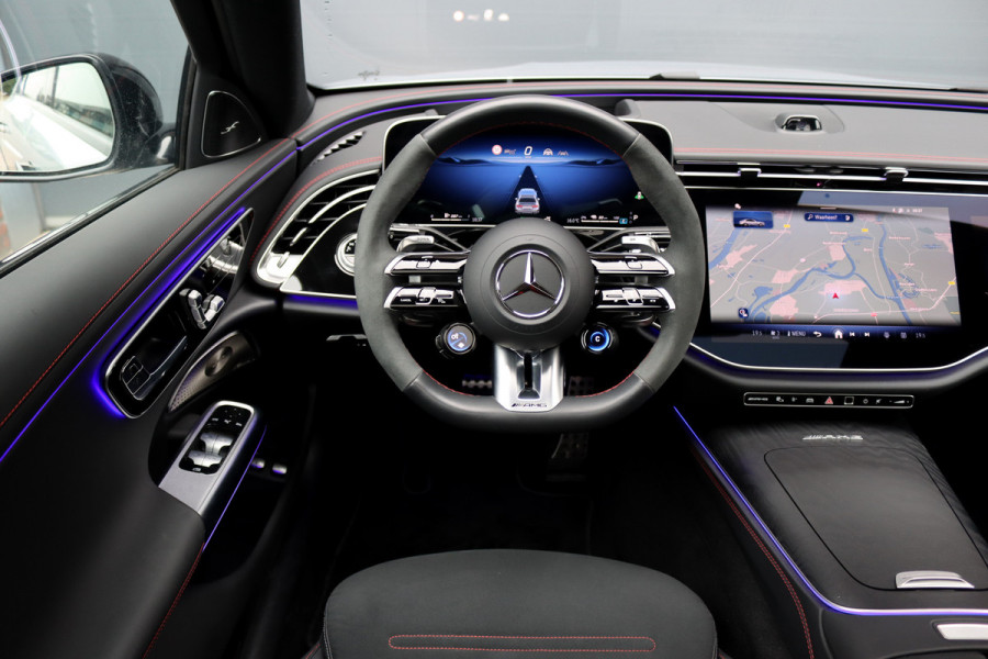 Mercedes-Benz E-Klasse AMG 53 4MATIC+ | 612pk | AMG Dynamic Plus | Achterasbesturing | Hyperscreen | Distronic+ | HUD | Burmester | Digital Light | Panoramadak | Surround Camera |