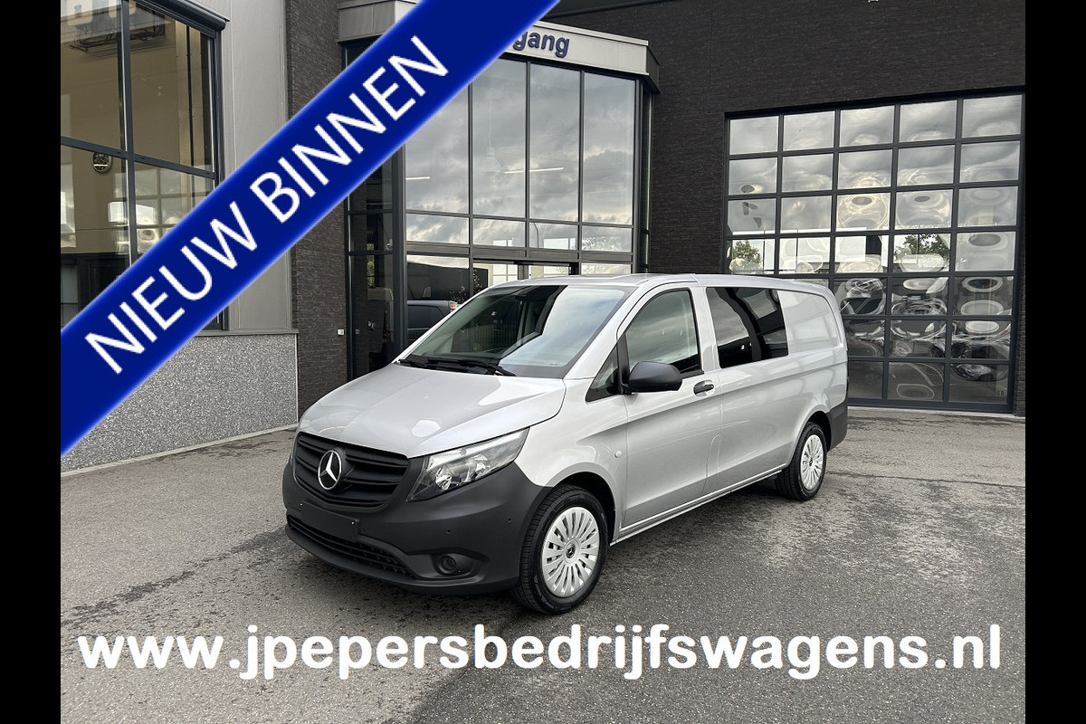 Mercedes-Benz Vito 116 CDI Lang / Dubbele cabine / Automaat / Distronic / Camera / Parkeersensoren / Navigatie / Airco