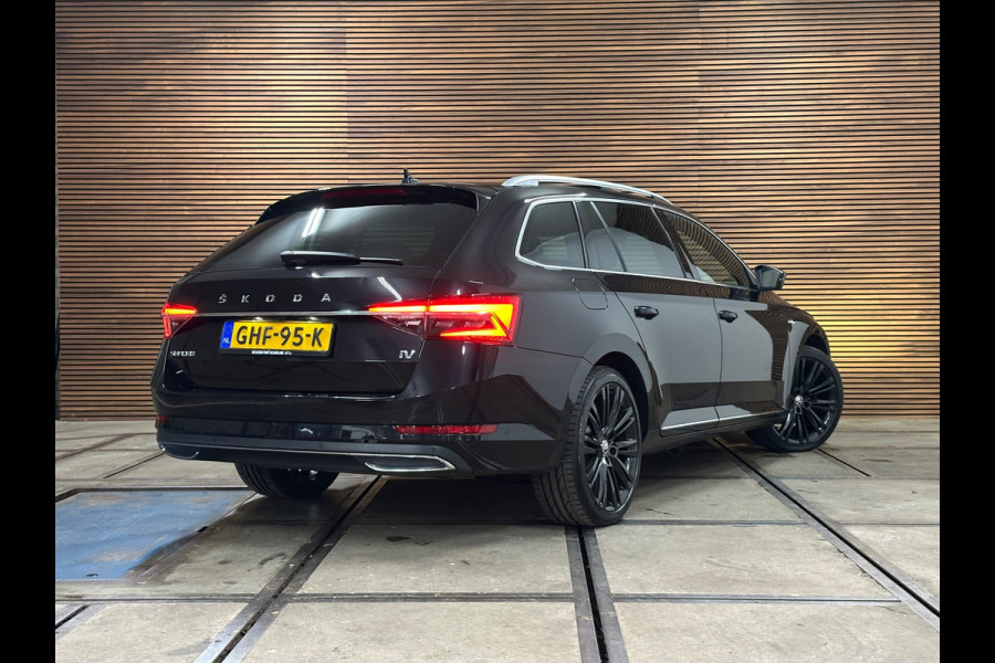 Škoda Superb Combi 1.4 TSI iV Laurin & Klement | Panoramadak | Carplay | Verwarmbare/Ventilatie stoelen | 360° Camera | Leder| ACC