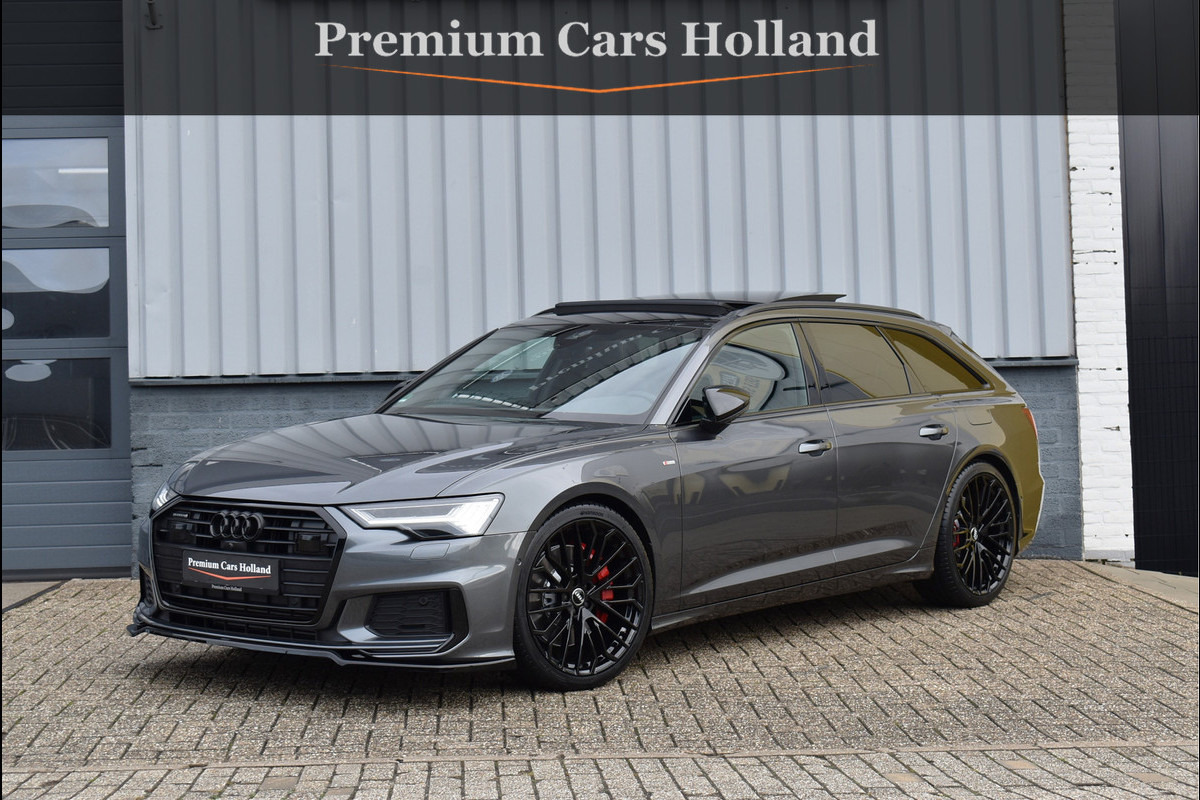 Audi A6 Avant 55 TFSI e Quattro S-Line 367 Pk Competition Pano Matrix HD Leder ACC S6 Diffusor