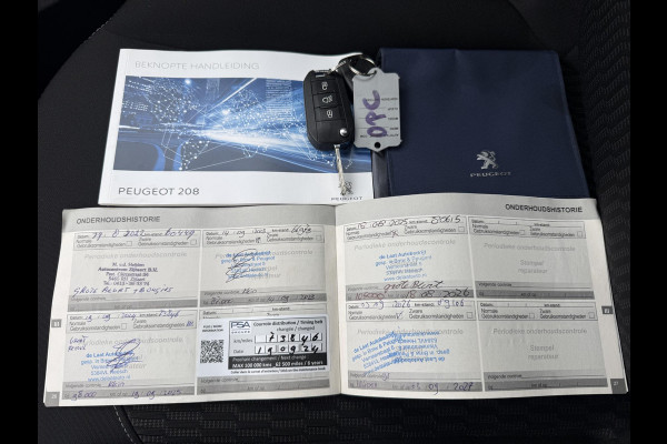 Peugeot 208 1.2 PureTech Active Navi|D-riem vv in 2024|Airco|Cruise|N.A.P|APK tot 09-2027