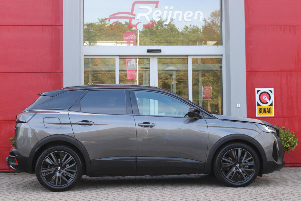 Peugeot 3008 1.6 HYbrid 225PK GT PACK BUSINESS BLACK PACK | AFNEEMBARE TREKHAAK | ADAPTIVE CRUISE CONTROL | ELEKLTRISCH VERSTELBARE BESTUUDERSSTOEL MET GEHEUGENFUNCTIE | MASSAGE FUNCTIE OP BEIDE VOORSTOELEN | STOEL VERWARMING | FULL LED KOPLAMPEN | ELEKTRISCH BEDIENBARE ACHTERKLEP | FOCAL AUDIO SYSTEEM | ZWART DAK | LICHTMETALEN VELGEN 19" | DODEHOEK DETECTIE | KEYLESS ENTRY/START | APPLE CARPLAY/ANDROID AUTO | NAVIGATIE | CAMERA VOOR + ACHTER |