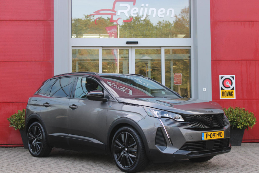 Peugeot 3008 1.6 HYbrid 225PK GT PACK BUSINESS BLACK PACK | AFNEEMBARE TREKHAAK | ADAPTIVE CRUISE CONTROL | ELEKLTRISCH VERSTELBARE BESTUUDERSSTOEL MET GEHEUGENFUNCTIE | MASSAGE FUNCTIE OP BEIDE VOORSTOELEN | STOEL VERWARMING | FULL LED KOPLAMPEN | ELEKTRISCH BEDIENBARE ACHTERKLEP | FOCAL AUDIO SYSTEEM | ZWART DAK | LICHTMETALEN VELGEN 19" | DODEHOEK DETECTIE | KEYLESS ENTRY/START | APPLE CARPLAY/ANDROID AUTO | NAVIGATIE | CAMERA VOOR + ACHTER |