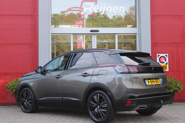 Peugeot 3008 1.6 HYbrid 225PK GT PACK BUSINESS BLACK PACK | AFNEEMBARE TREKHAAK | ADAPTIVE CRUISE CONTROL | ELEKLTRISCH VERSTELBARE BESTUUDERSSTOEL MET GEHEUGENFUNCTIE | MASSAGE FUNCTIE OP BEIDE VOORSTOELEN | STOEL VERWARMING | FULL LED KOPLAMPEN | ELEKTRISCH BEDIENBARE ACHTERKLEP | FOCAL AUDIO SYSTEEM | ZWART DAK | LICHTMETALEN VELGEN 19" | DODEHOEK DETECTIE | KEYLESS ENTRY/START | APPLE CARPLAY/ANDROID AUTO | NAVIGATIE | CAMERA VOOR + ACHTER |