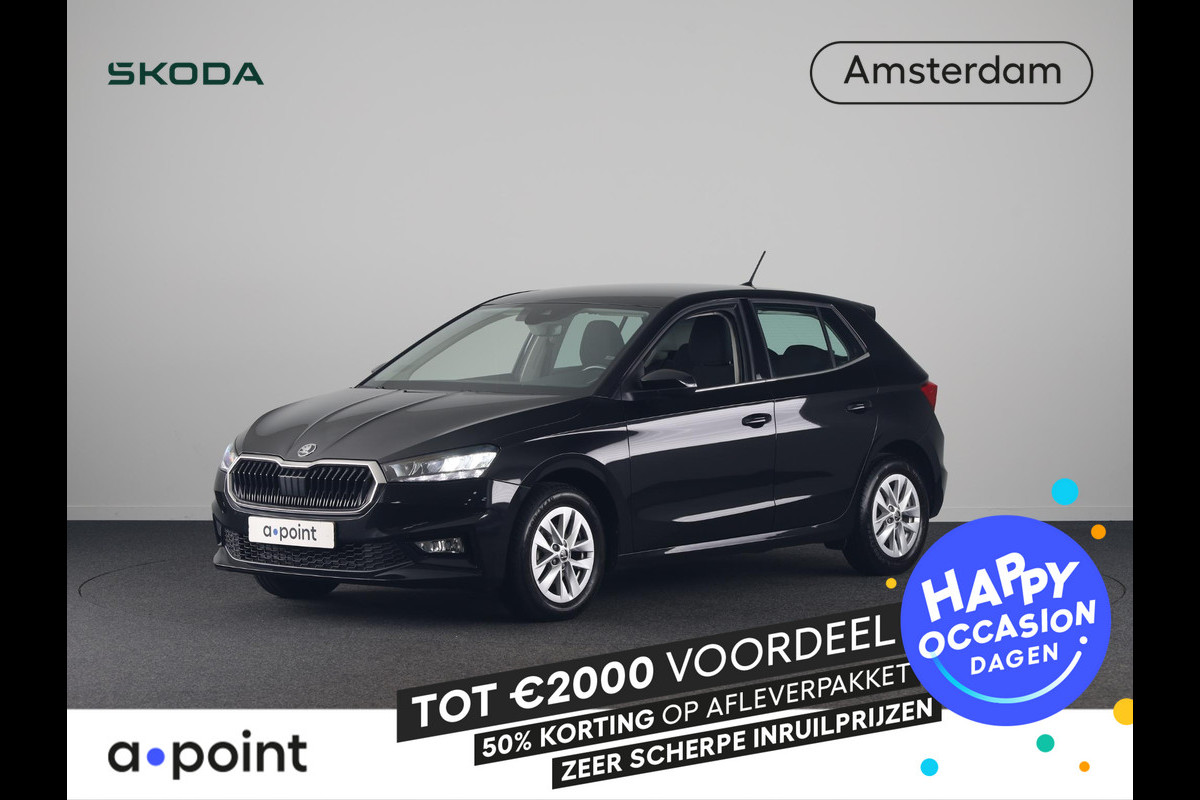 Škoda Fabia 1.0 TSI Business Edition 95 pk | Navigatie via App | Parkeersensoren achter | Autom. airco | LED koplampen | Cruise control | Apple Carplay/Android Auto |