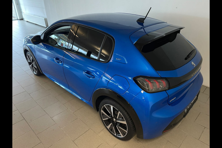 Peugeot 208 1.2 PureTech GT Pack AUTOMAAT AIRCO CLIMA NAVI CRUISE APPLE CARPLAY VELGEN LEER ELEKR STOEL STOELVERW NIEUWSTAAT