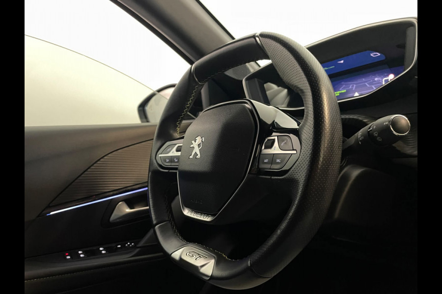 Peugeot 208 1.2 PureTech GT Pack AUTOMAAT AIRCO CLIMA NAVI CRUISE APPLE CARPLAY VELGEN LEER ELEKR STOEL STOELVERW NIEUWSTAAT