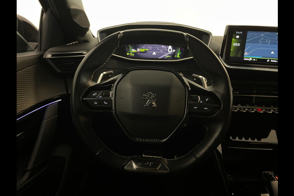 Peugeot 208 1.2 PureTech GT Pack AUTOMAAT AIRCO CLIMA NAVI CRUISE APPLE CARPLAY VELGEN LEER ELEKR STOEL STOELVERW NIEUWSTAAT