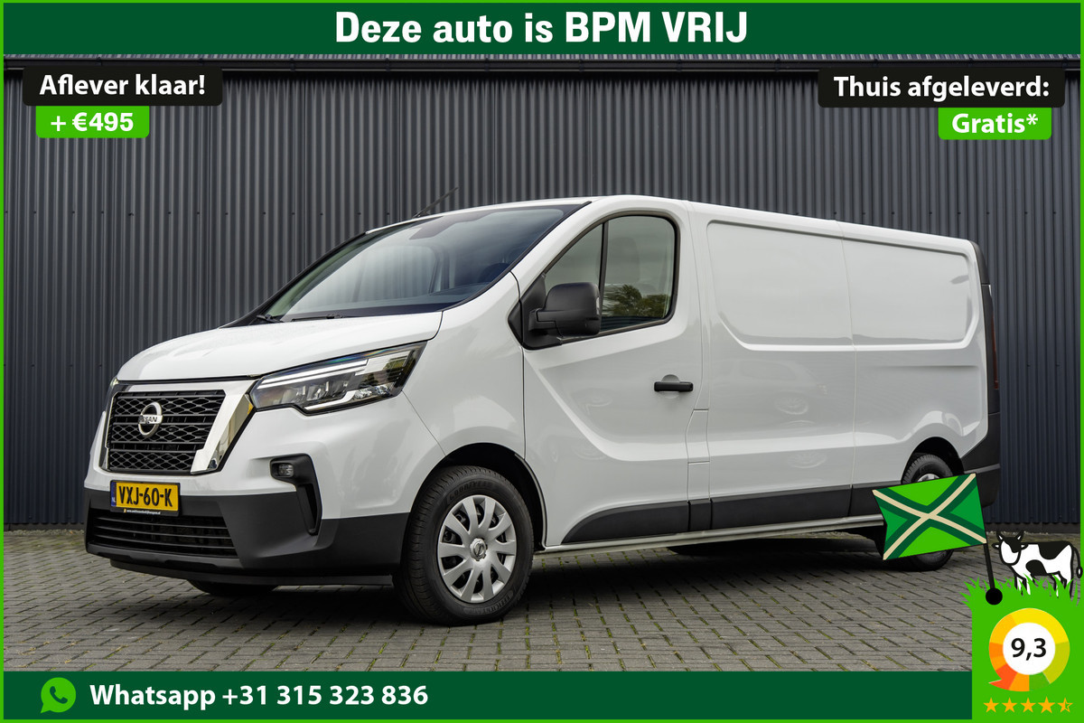 Nissan Primastar **dCi | L2H1 | Automaat | 150 PK | LED | Cruise | Airco | PDC | Euro 6**
