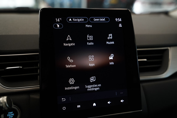 Renault Captur 1.6 E-Tech Plug-in Hybrid 160 Intens Full-led Stoel/stuur-verwarming Trekhaak 24 Maanden garantie* (Vraag naar de voorwaarden)