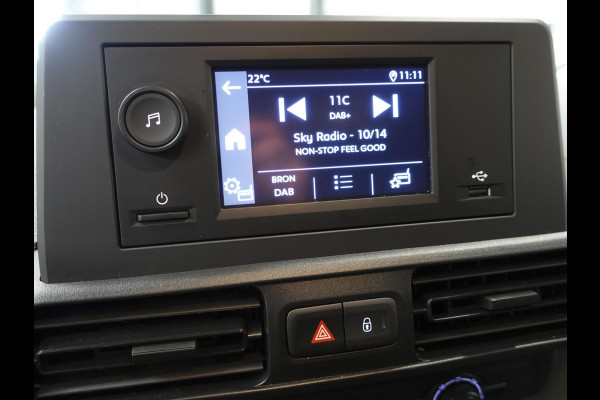 Peugeot Partner 1.5 BlueHDi 100pk L2 Airco Cruise control Trekhaak Parkeersensoren Bluetooth