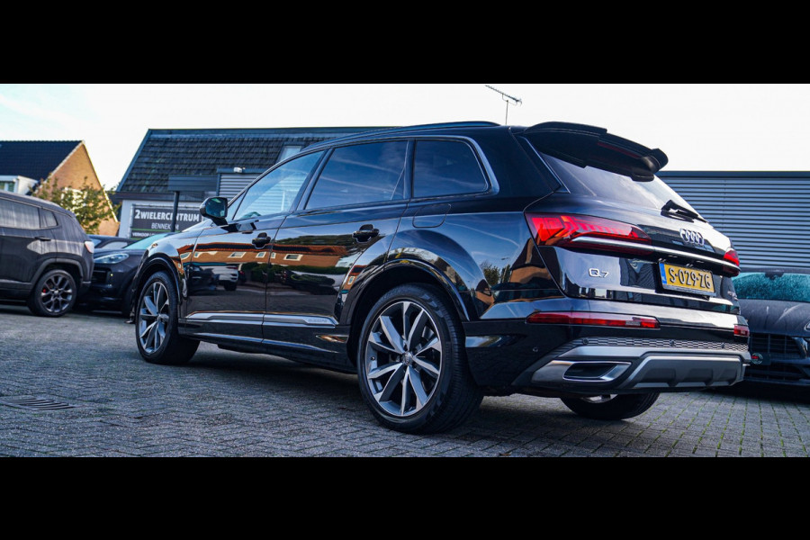 Audi Q7 55 TFSI e Quattro Pro Line Plus | Laser Led | BTW 21% | Panorama | 360cam | HuD | Trekhaak | ACC | File Assistent | MAXTON