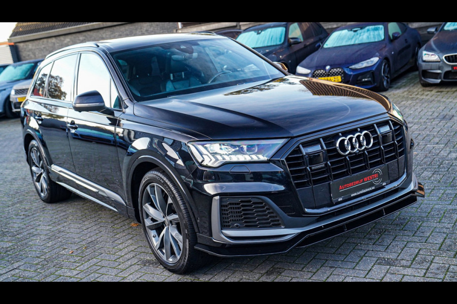 Audi Q7 55 TFSI e Quattro Pro Line Plus | Laser Led | BTW 21% | Panorama | 360cam | HuD | Trekhaak | ACC | File Assistent | MAXTON