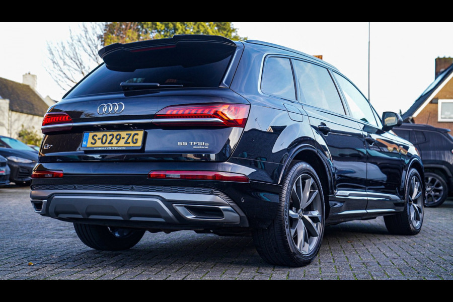 Audi Q7 55 TFSI e Quattro Pro Line Plus | Laser Led | BTW 21% | Panorama | 360cam | HuD | Trekhaak | ACC | File Assistent | MAXTON