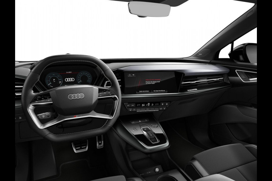 Audi Q4 Sportback e-tron 50 quattro Launch edition S Competition 77 kWh 299pk | Komt eind oktober binnen | Sonos Audio | Head up Display | Trekhaak | Matrix Led |