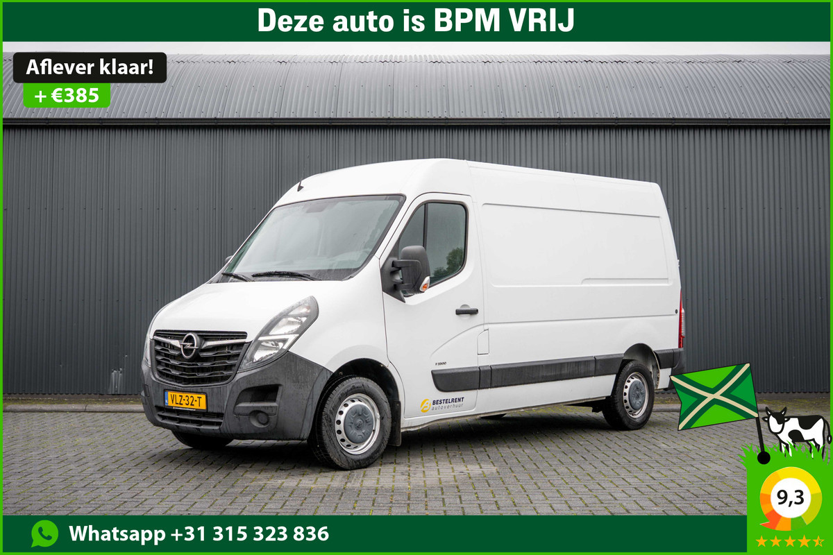 Opel Movano **2.3 CDTI FWD L2H2 | 3-Zits | 1e Eigenaar | Cruise | Airco**